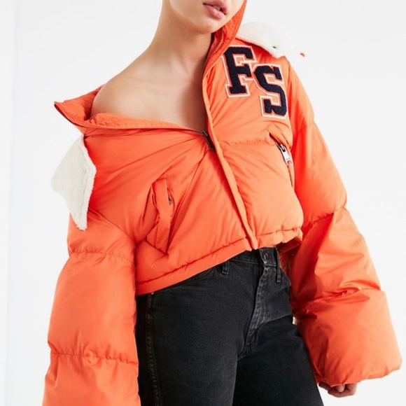 FENTY X PUMA cropped puffer jacket in flame 🥵 - Picture 7 of 8